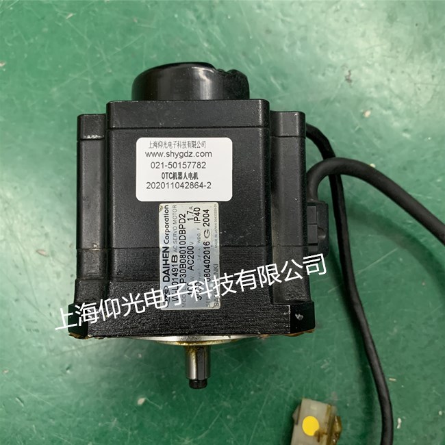 OTC機(jī)器人伺服電機(jī)維修P30B08010DBPD2軸承損壞快速修理