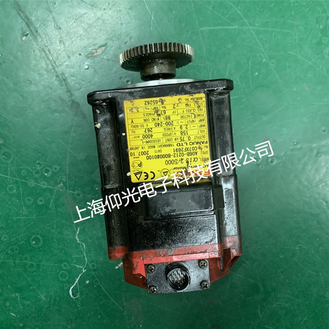 發(fā)那科伺服電機A06B-0212-B000#0100卡死轉不動維修