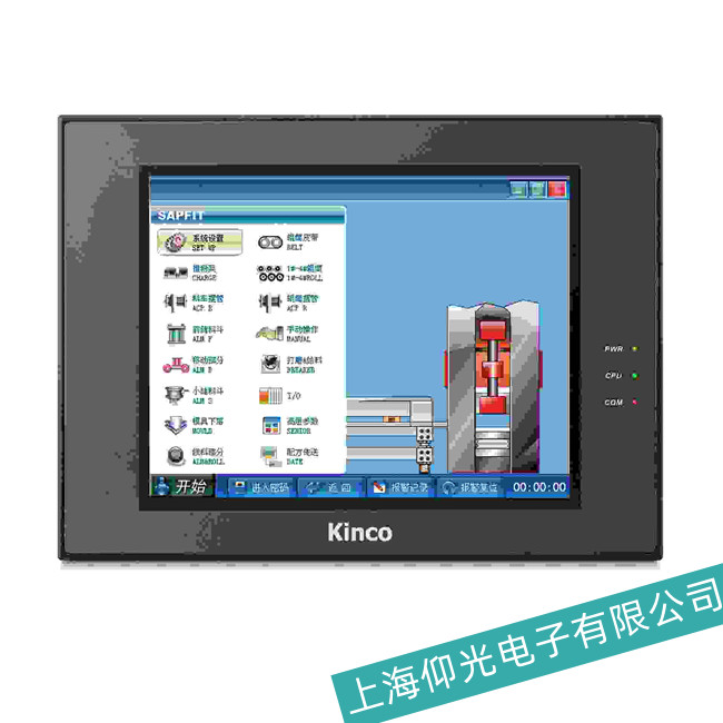 長(zhǎng)春Kinco步科MT4424T觸摸屏屏幕閃爍故障維修