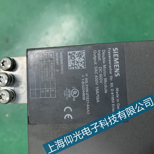 西門子6SN1123伺服驅(qū)動(dòng)器電源燈不亮維修與方法