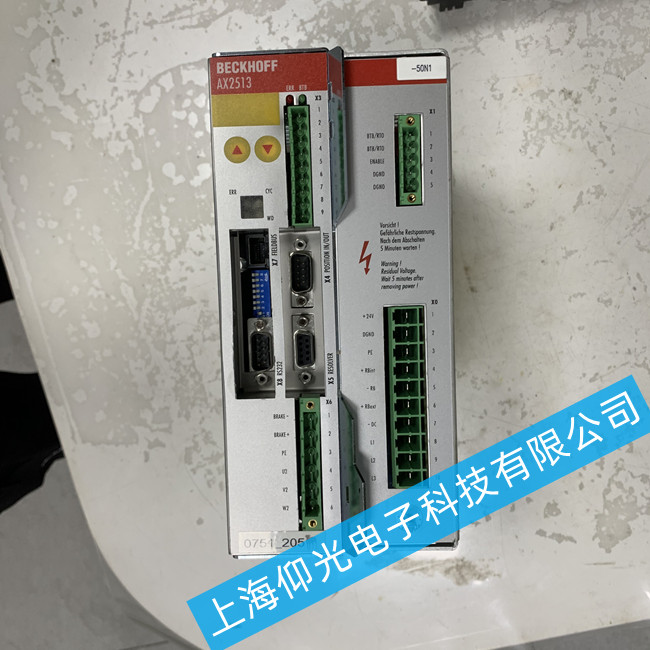 BECKHOFF倍福伺服驅(qū)動(dòng)器維修AX2003故障D180報(bào)警維修