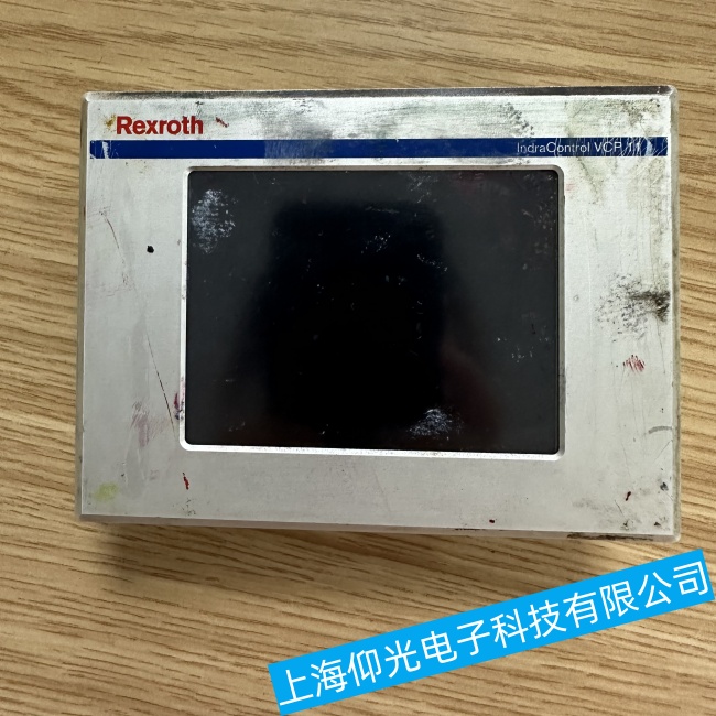 重慶力士樂觸摸屏VCP05.2DSN通電后反復(fù)閃屏不開機(jī)故障維修哪里有