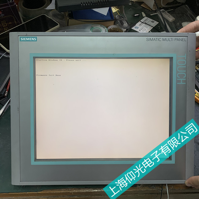 泉州西門子觸摸屏6AV2124-1GC01-0AX0白屏死機(jī)故障維修秒解困局