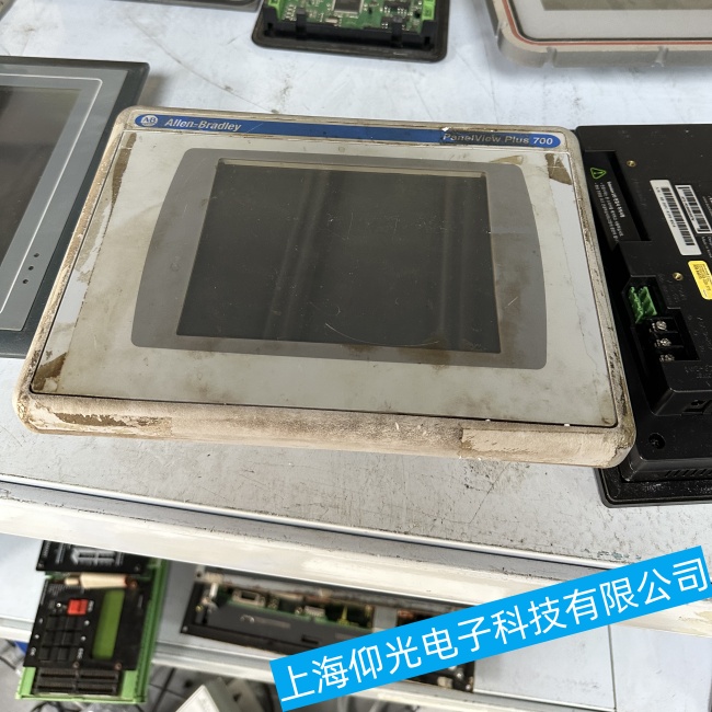 東莞AB羅克韋爾觸摸屏2711P-K4M3A卡在開機界面無法繼續(xù)啟動故障維修公司